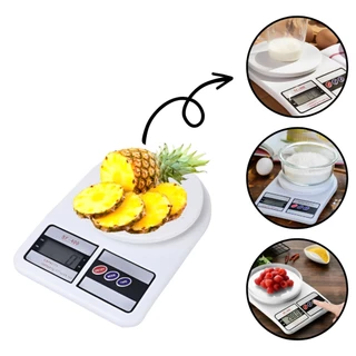 Balança Alta Precisão Portátil digital cozinha pilhas inclusas AA 10kg