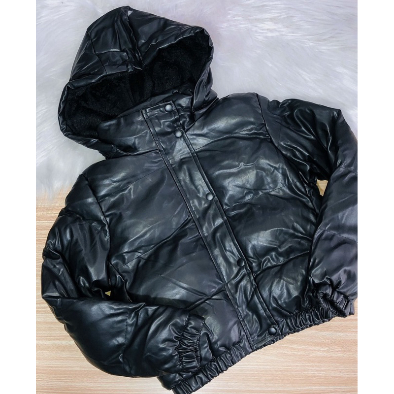 blusa de frio jaqueta feminina puffer zara forrada pelinhos outono ...