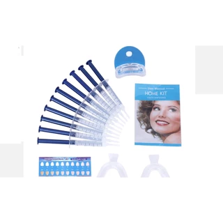 Kit de Higiene Oral para os Dentes Completo Com Moldeira e Luz fria