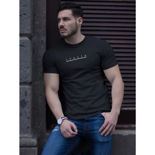 Camiseta Italia Masculina 100% Algodão Lançamento