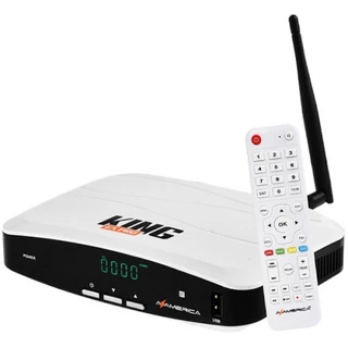 Azamerica - Receptor Digital King GX PRO (JÁ CONFIGURADO)