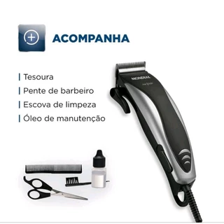 Máquina De Cortar Cabelo Mondial CRO2 110V