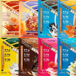 Tasty Whey 3W (sachê) Adaptogen Science em Oferta na Shopee