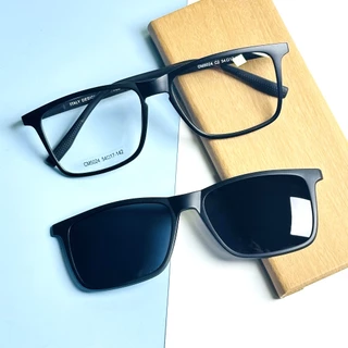 Óculos Armação De Grau Para Grau Masculino Clipon Polarized Clipon 2 Em1 Sunglasses Magnetic Eyewear