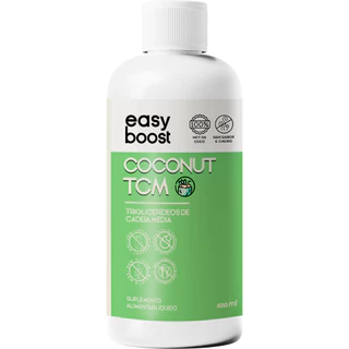 Óleo Coconut Tcm Easy Boost Mct 500ml Puro 100% Do Coco