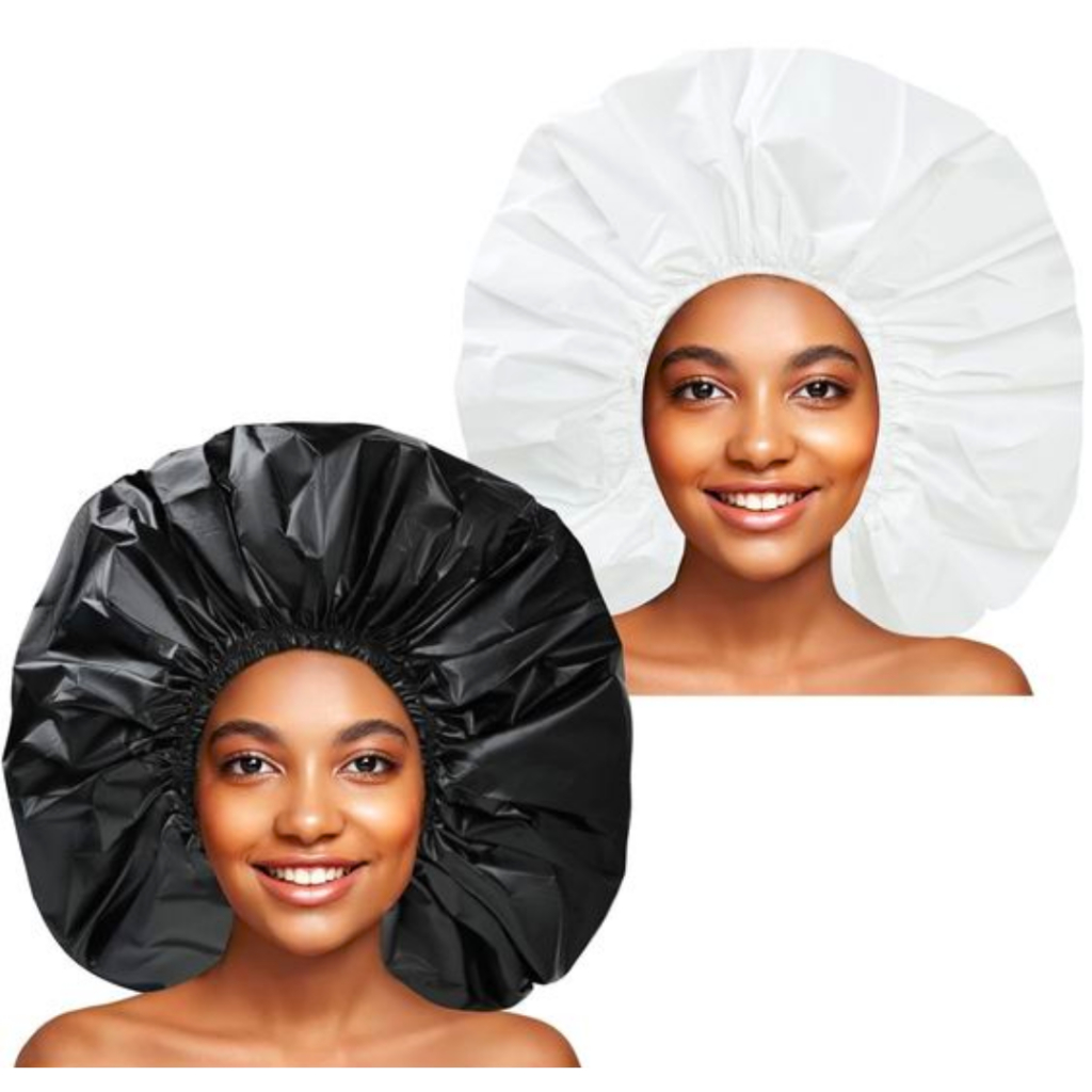 Touca para Banho Afro e Crespo Cores Sortidas Cabelos Super Volumosos