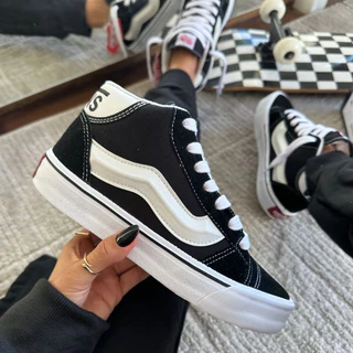 Tênis Casual Vans Knu Botinha Feminino e Masculino Skate Promoção