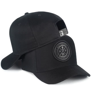 Boné Country All Black Trucker Simprão Farm Com Redinha Aba Curva E Ajuste Traseiro