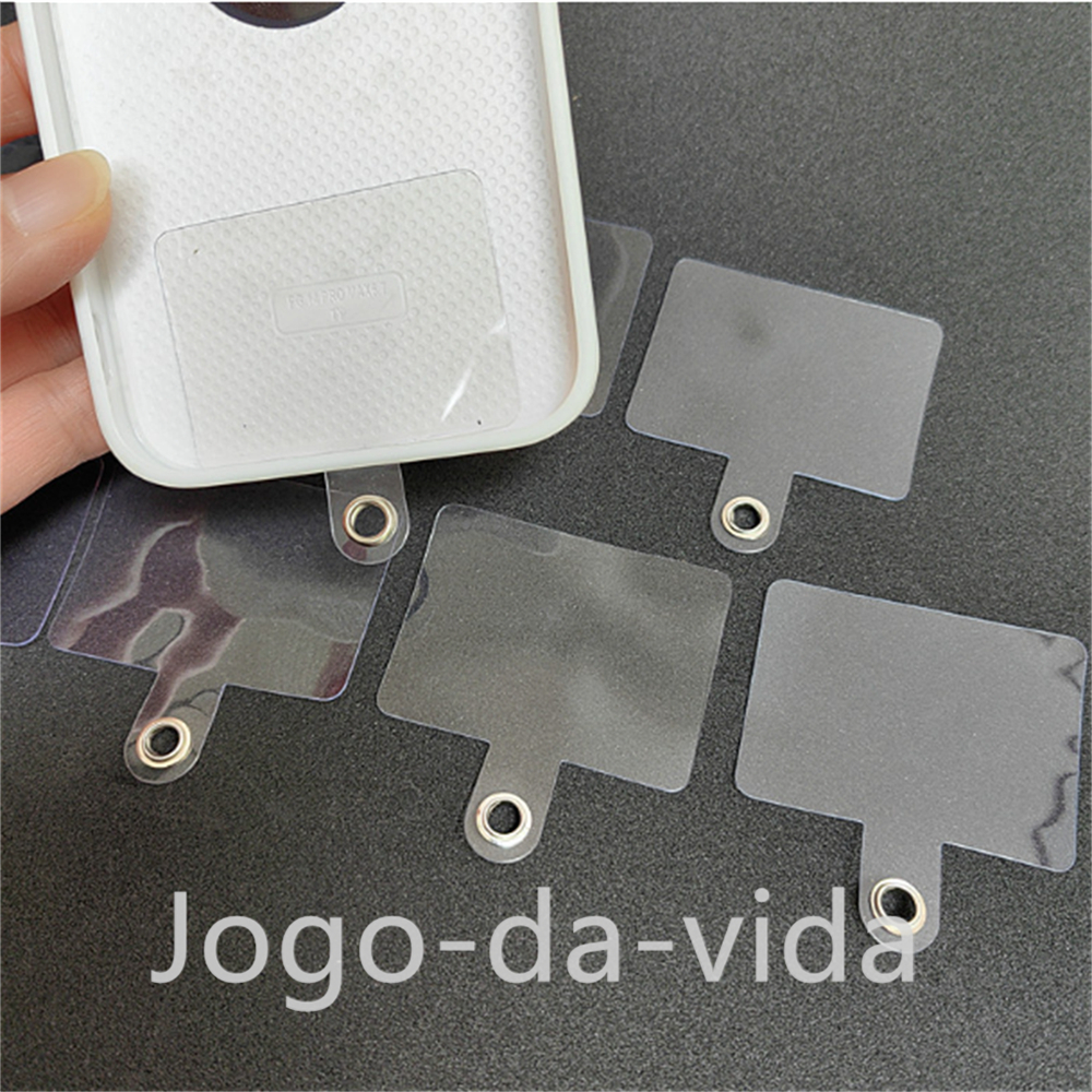 Anti-perda Clip Cartão Fixo Forte Fino Patch Transparente Adesivo Anti-perda de Cartão para Telefone Celular