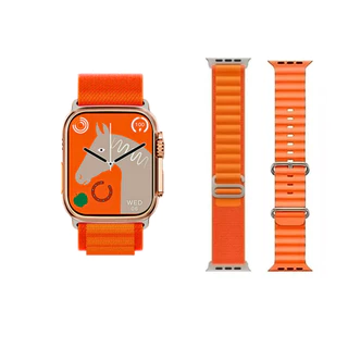 Relógio Inteligente Smartwatch 45mm com 02 Pulseiras MicroWear Ultra Mini