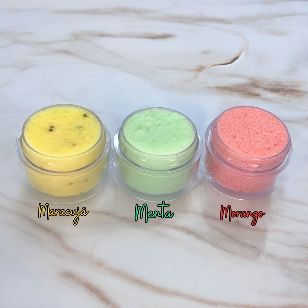 Esfoliante Labial Natural Lip Scrub: Lábios Macios, Hidratados e