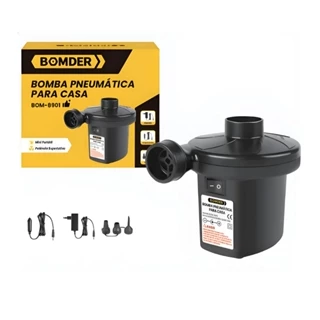 Bomba de Inflar e Esvaziar Elétrica Bivolt 220V/127V - Eficiência e Versatilidade para Infláveis
