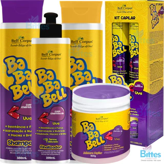 Kit Fruit bell UVA Bell Corpus Cosméticos Perfumado Com Caixa