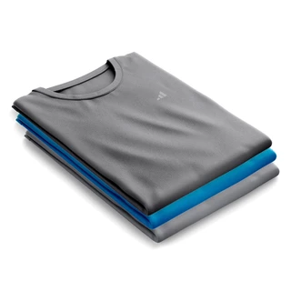 Kit com 3 camisetas add 100% poliamida.