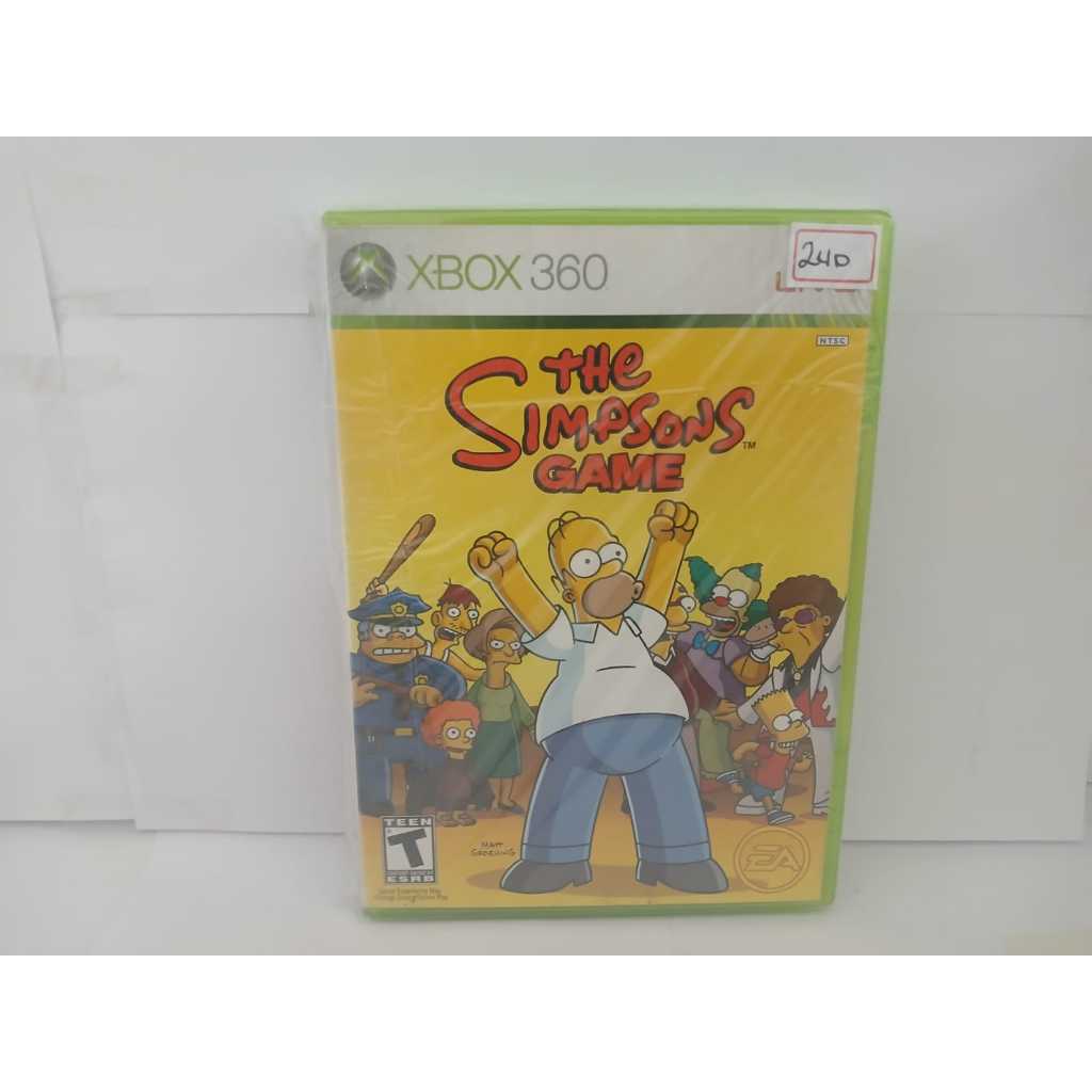 the simpsons game xbox 360
