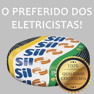 Fio Cabo Flexível 0,50mm Rolo com 200 Metros Sil