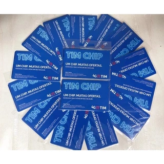 Kit 5 unidades Chip 5G Tim sem Recarga