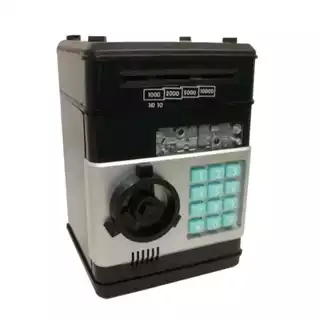 HYQ1875 Cofre Digital Eletrônico Puxador Notas Moedas Automático