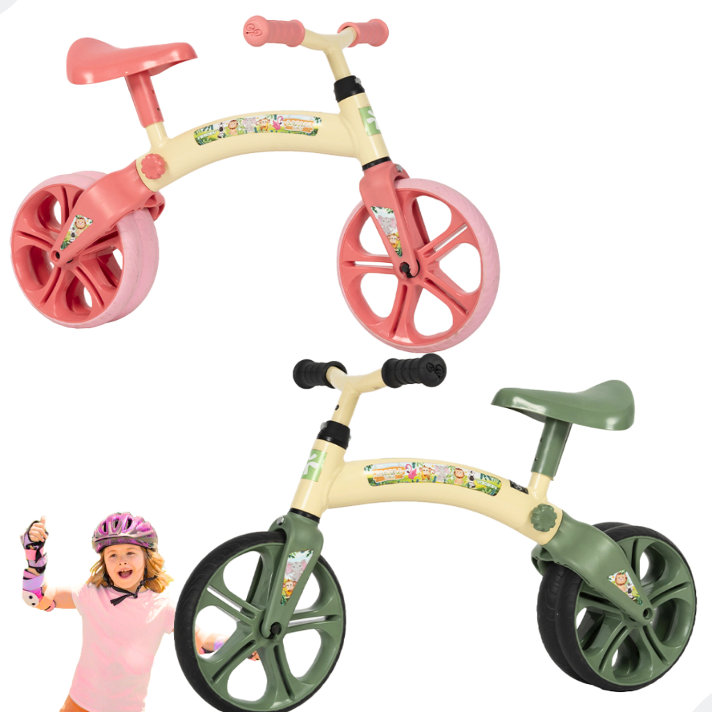 Bicicleta Balance de Equilíbrio Infantil Aro 12 Menino Menina 2-5 anos ...