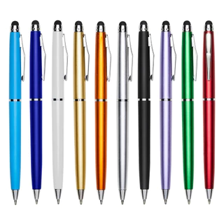 KIT 50 Canetas Plásticas Touch