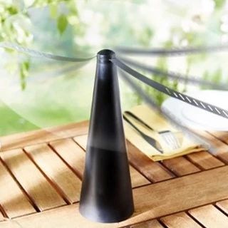 Ventilador de Mesa Espanta Mosca Repelente De Mosquitos E Inseto Para Área Externa