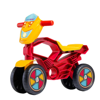Totokross Motoca Vermelha 4 Rodas Sem Pedal