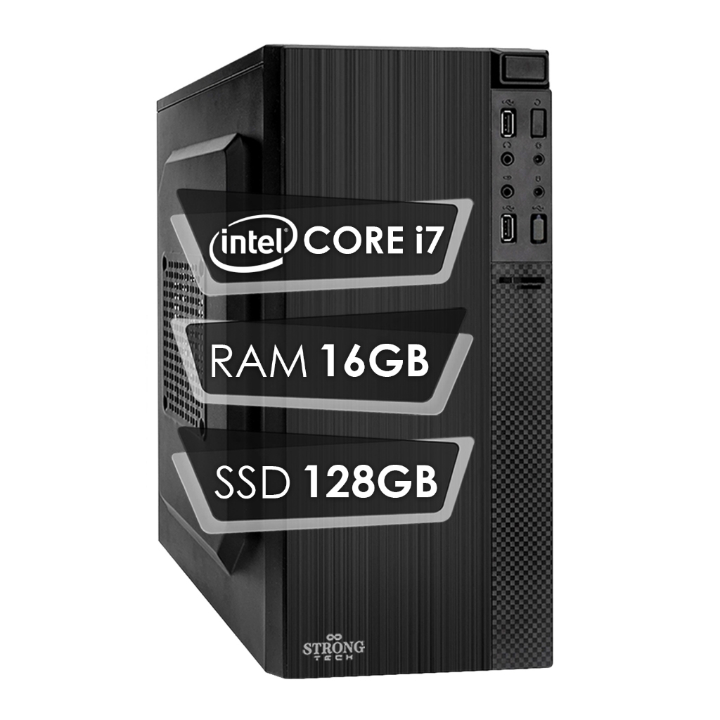 Computador Intel Core i7 16GB SSD 128GB 4 Núcleos Super Turbo Pc Hdmi ...