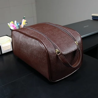 Necessaire Grande Lisa Mala Organizadora Unissex Porta Maquiagem Porta Chuteira original Torontos em Promoção