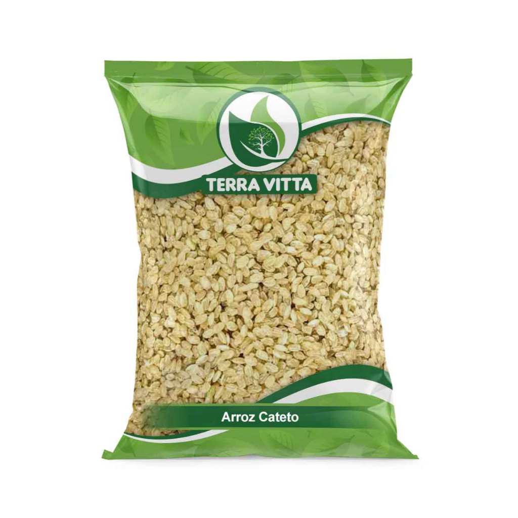 Arroz Cateto Branco 1Kg | Shopee Brasil