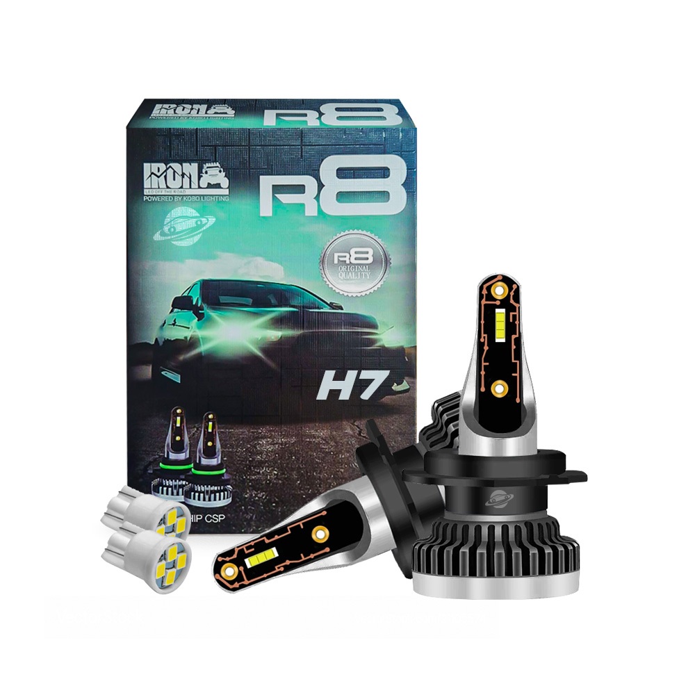 Ultra Led Nano 30000lm 6500k R8 H1 H3 H4 H7 H11 Hb4 Hb3 H8 H27
