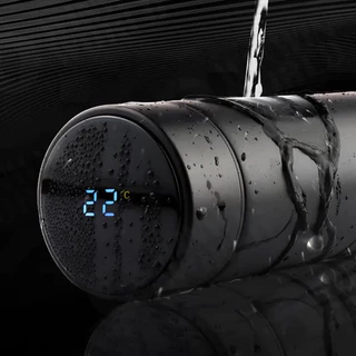 Garrafa Térmica Inteligente Com Sensor Visor LED Digital Controle de Temperatura 500ML