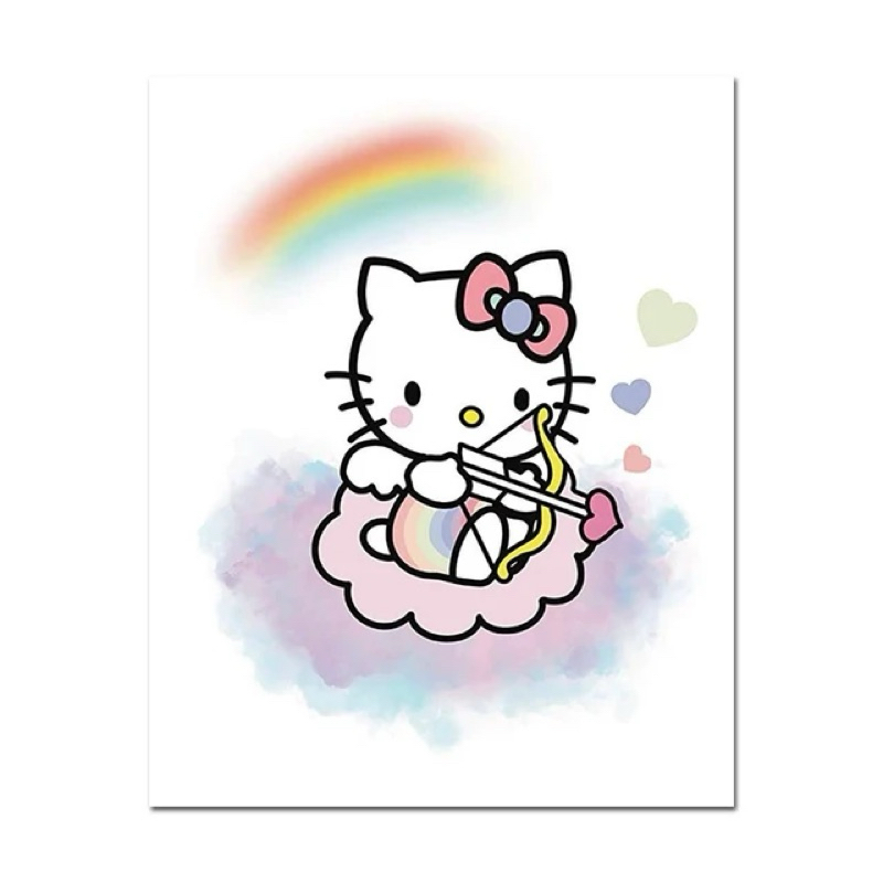 Quadro Decorativo Gigante Hello kitty.Decore quarto,sala,copa ...