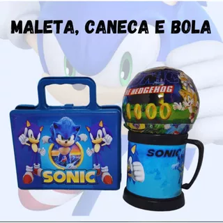 Kit Maleta  + Caneca + Bola com Boneco Surpresa em Oferta na Shopee