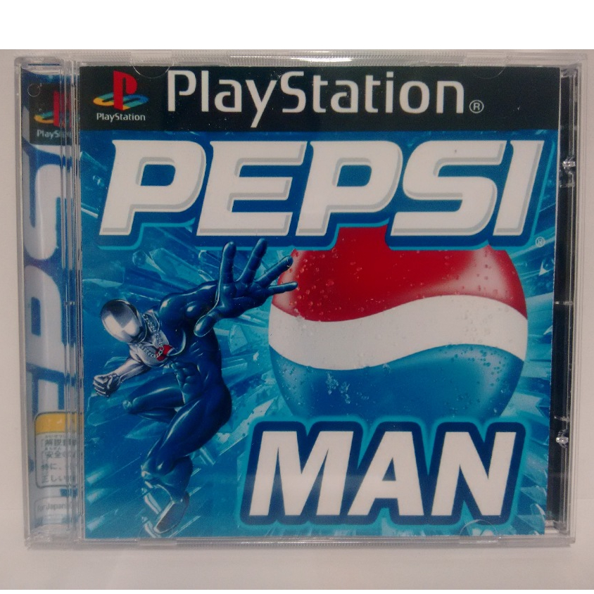 Ps1 Pepsi Man Video Game Pepsi Man Playstation Shopee Brasil