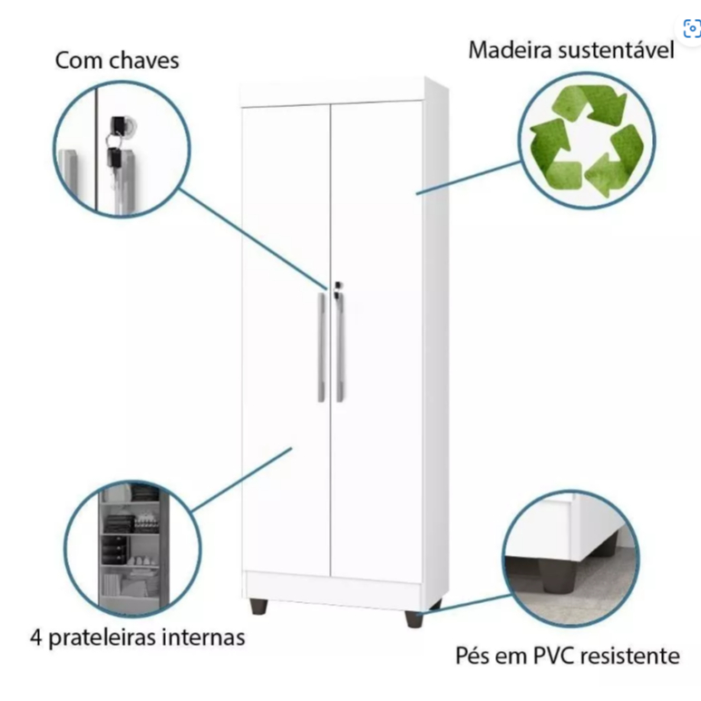 80,90サイズセット⑥ Armário Multiuso Lavanderia Com Chave 1,80m Texas Cores | Shopee