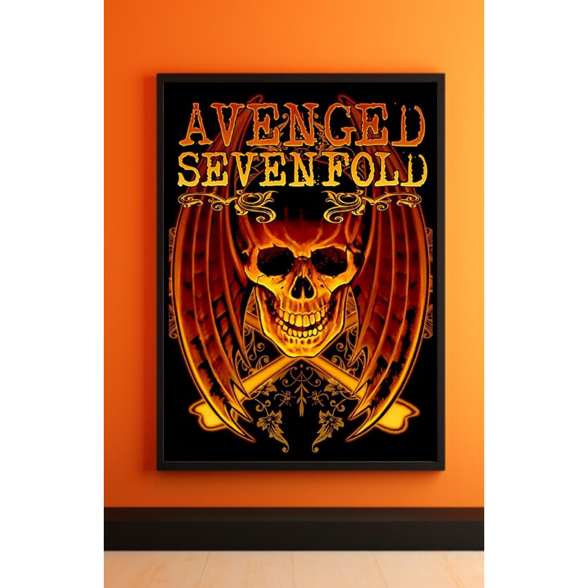 Quadro Placa Decorativa Avenged Sevenfold Poster 03 | Shopee Brasil