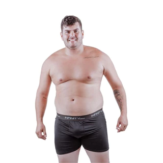 Kit 10 Cuecas Boxer Plus Size EXGG Extra Grande Microfibra Lisas
