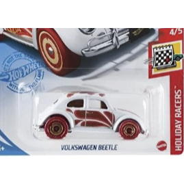 Hot Wheels Carro Vermelho 1:64 Escala - Beetle, Portátil, 4
