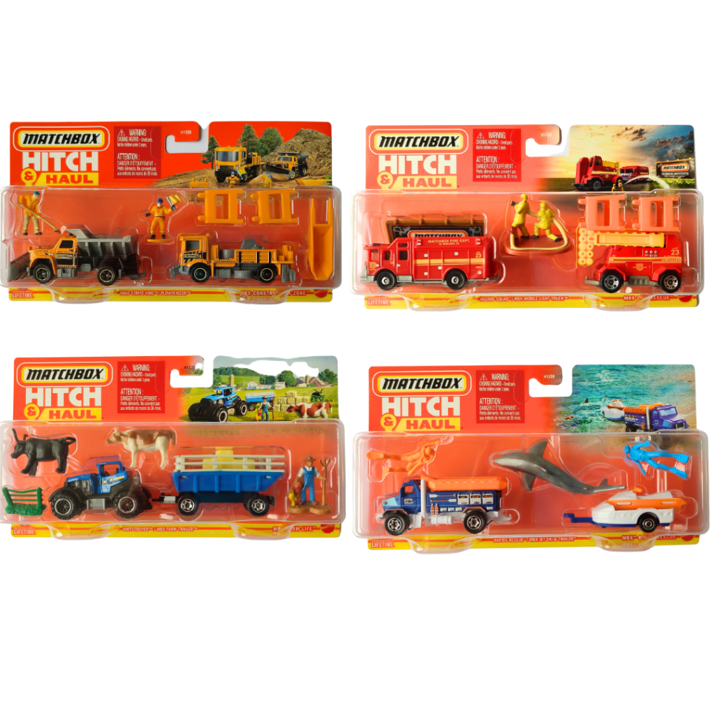 Matchbox Hitch & Haul Miniatura Caminhão Reboque Mattel Original