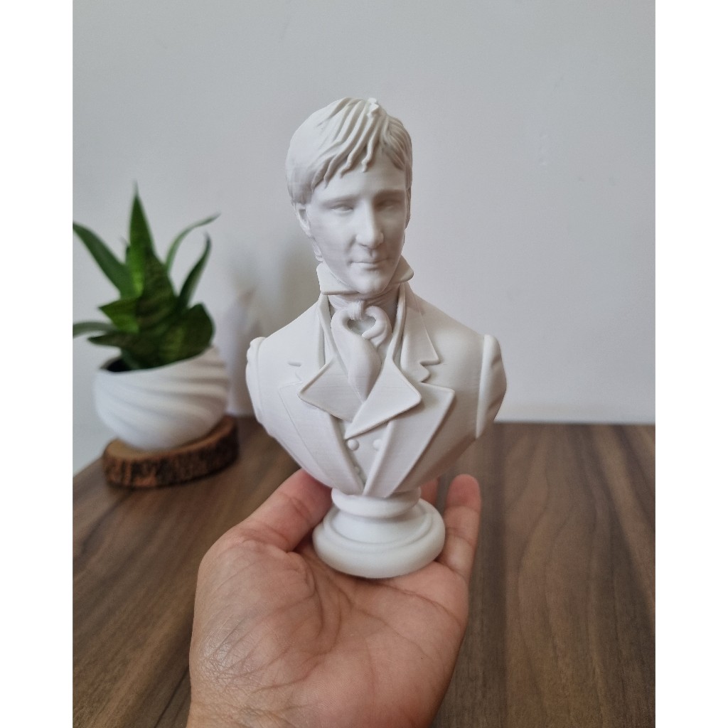 Busto Mr. Darcy | Orgulho e Preconceito | Vieco 3D Store