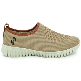 Tênis Feminino Usaflex Confortável Tecido Tricot Original em Oferta na Shopee