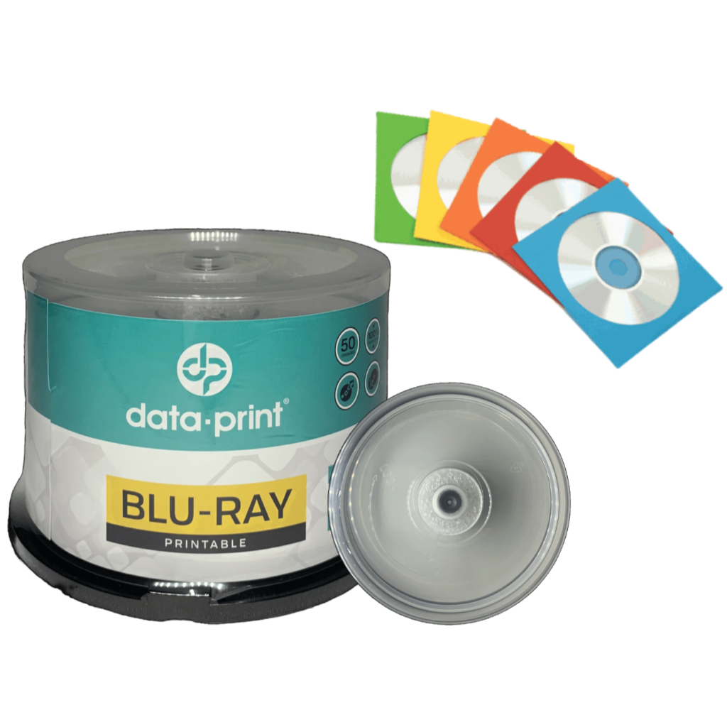 10 Unidades Bluray Data Print Printable 25gb 135 Minutos 6x Com ...
