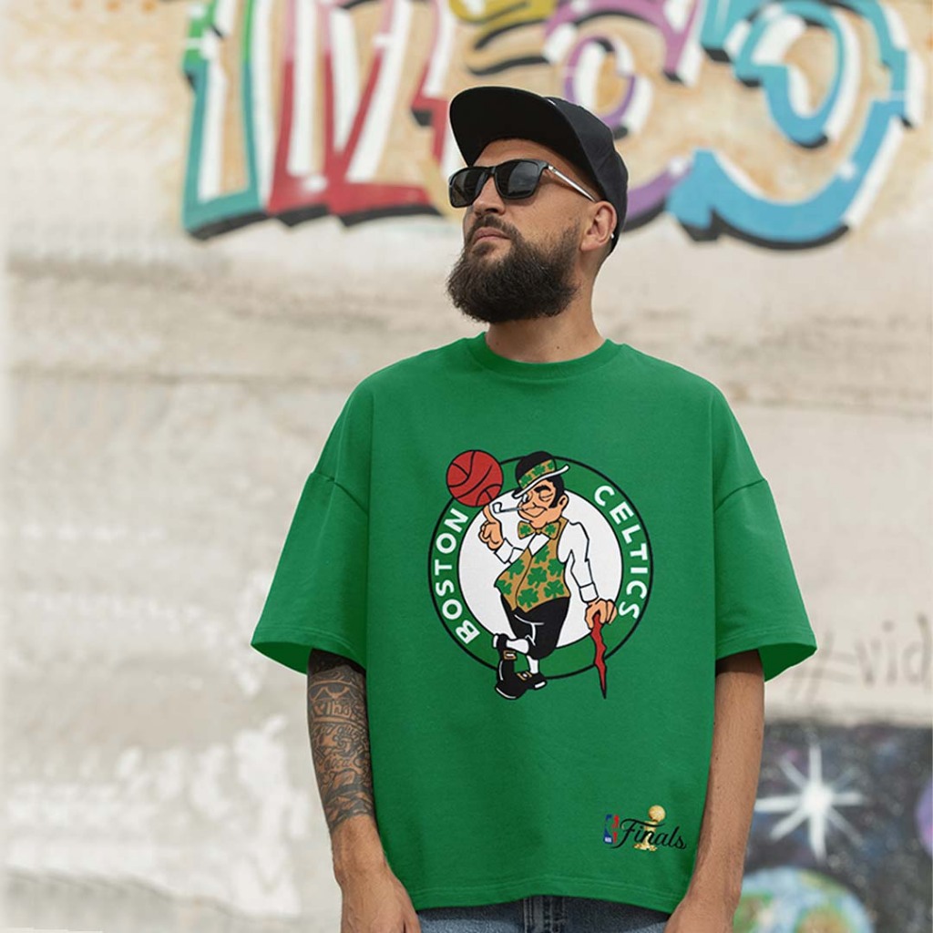 Oversized Camiseta Times de Basquete NBA Fnals Celtics Dallas