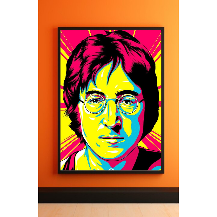 Quadros Placa Decorativa The Beatles Poster - John Lennon 03