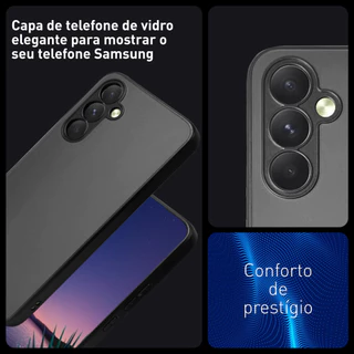 Capinha Case Samsung S23 S20FE A54 Com Vidro Linha Premium Capa