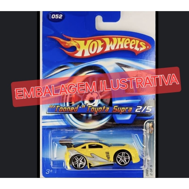 Miniatura Hot Wheels Toyota Supra 'Tooned 2006 Drift Kings