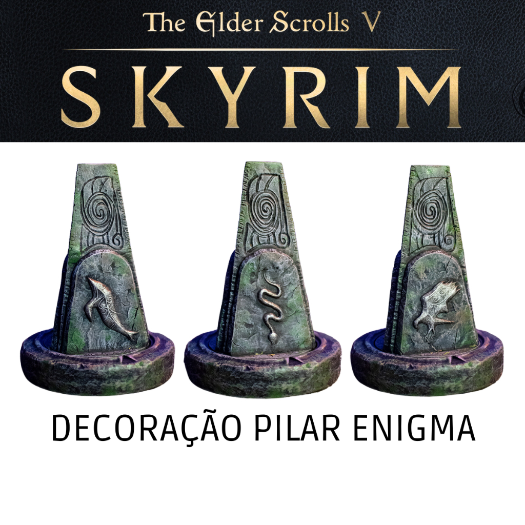 Pilar enigma do jogo Skyrim