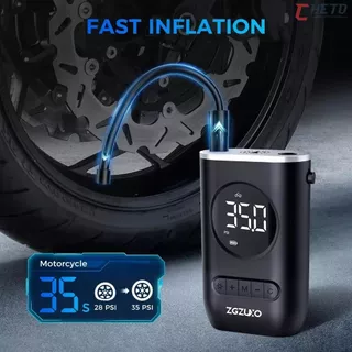 Mini Medidor De Pressão De Pneu Digital Recarregável Portáti