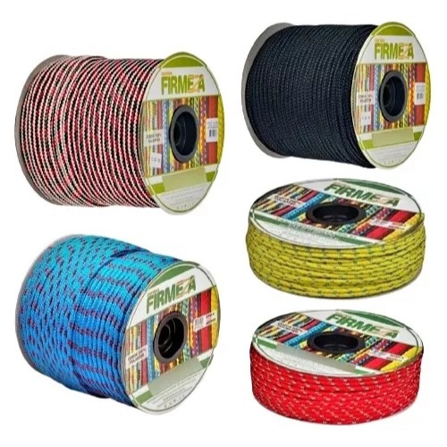 40 Metros Corda Poliéster Amarrar Carga Caminhão 8mm Rede