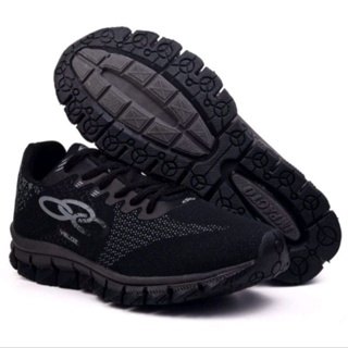 tênis academia masculino feminino 34 ao 43 preto macio confortável corrida